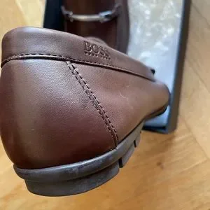 Hugo Boss | Shoes | Hugo Boss Doster Brown Leather Loafer 